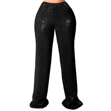 YouSexy Women's Juniors Flare Jeans Destressed Bell Bottoms High Waist Fitted Denim Jeans