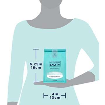 California Breeze Bath Salts 2 lb. Luxury Bag - San Francisco Salt Company