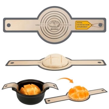 Silicone Bread Sling for Dutch Oven- Double Thickness Platinum Silicone –Reusable Non-Stick & Easy...