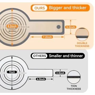 Silicone Bread Sling for Dutch Oven- Double Thickness Platinum Silicone –Reusable Non-Stick & Easy Clean Silicone Bread Baking Mat with Extra Long Handles, Easy and Stable to Transfer Sourdough Bread