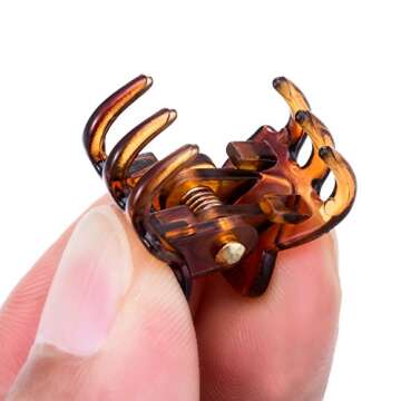 Mini Hair Clips - 24 Pcs Non-Slip Hair Claw Clips