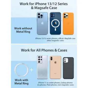 VICSEED MagSafe Car Mount - Strong Magnetic Power