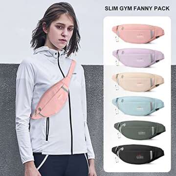 Fashionable Waterproof Small Fanny Pack for All