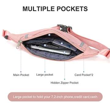 Fashionable Waterproof Small Fanny Pack for All