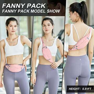 Fashionable Waterproof Small Fanny Pack for All