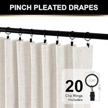 Luxurious 100% Blackout Curtains for Home Comfort