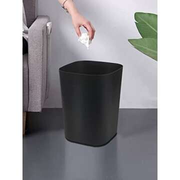 Besli 2 Gallon Small Trash Can for Kitchen and Office