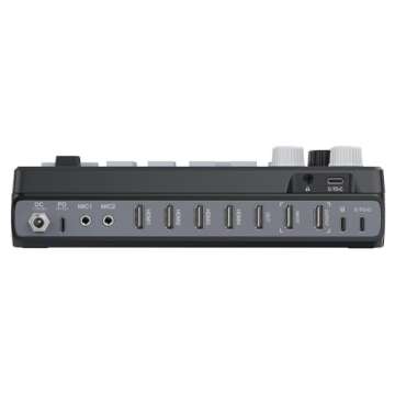 ULANZI DD02 Video Switcher for Live Streaming Support 4 Cameras HDMI Inputs and 4K Output, Video Switcher Live Production for OBS,vMix,VLC,PotPlaYer,YouTube for HDMI Live Stream Switcher