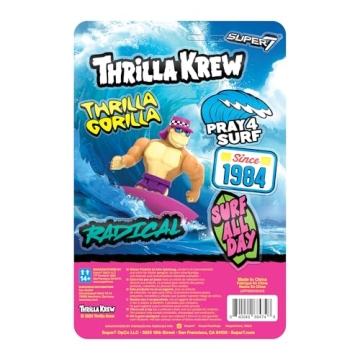 Shop Super7 Thrilla Krew Thrilla Gorilla Action Figure