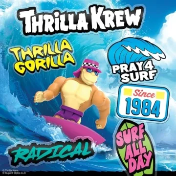 Shop Super7 Thrilla Krew Thrilla Gorilla Action Figure