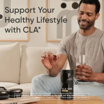 Sports Research CLA 1250mg for Fitness Goals & Muscle Support