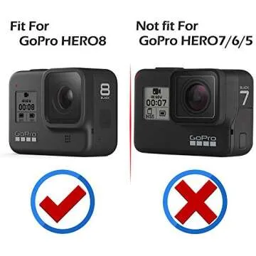 Suoman GoPro Hero 8 Screen Protector - 4Pcs Set