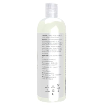 NOW Solutions Liquid Coconut Oil - Nourishing and Versatile Skincare