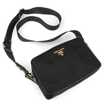 Prada Tessuto Nylon Black Crossbody Bag for Women