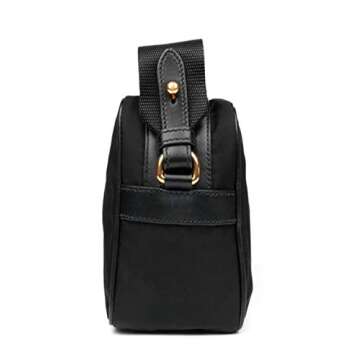 Prada Tessuto Nylon Black Camera Bag Crossbody 1BH089