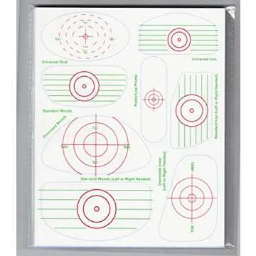 TINGYI Golf Club Driver Impact Tape Labels Ball Hitting Recorder 120 Pcs Golf Impact Stickers for Swing Training Irons, Woods and Putter, Club Face Stickers Training Aids for Golf Swing Practice