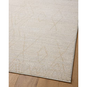 Loloi II Kamala Natural/Mist Area Rug for Home Decor