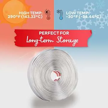 XFasten Butyl Sealing Tape, Gray, 1/8-In x 3/4-In x 30-Foot Plumbers Putty Tape, RV Sealant Tape, Butyl Rubber for Boat Sealing, EDPM Butyl Tape RV