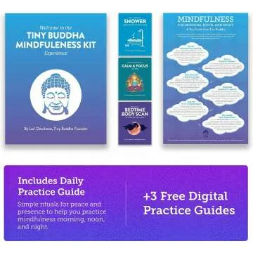 TINY BUDDHA Mindfulness Gift Set for Relaxation