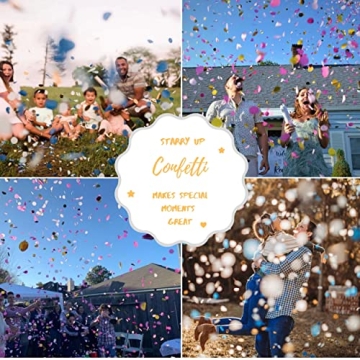 Exciting Gender Reveal Confetti Cannons for Celebrations