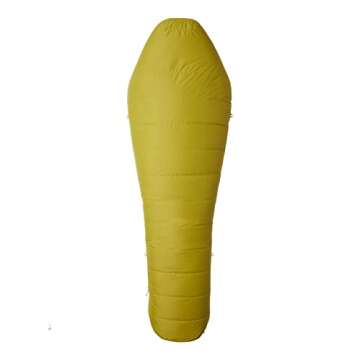 Mountain Hardwear Unisex Bishop Pass Gore-Tex 0F/-18C Short, Moon Moss, Right-Hand Zipper