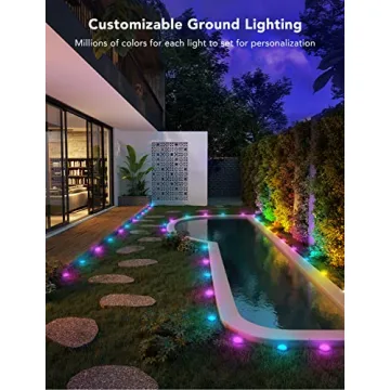 Govee RGBIC Outdoor Ground Lights for Stunning Ambiance