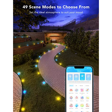 Govee RGBIC Outdoor Ground Lights for Stunning Ambiance