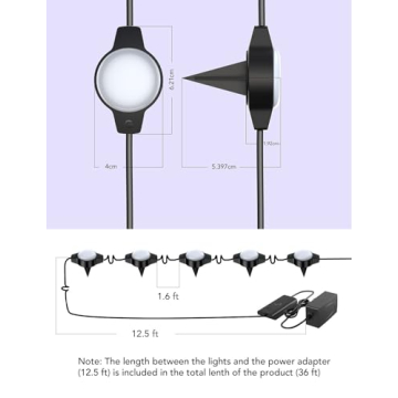 Govee RGBIC Outdoor Ground Lights for Stunning Ambiance