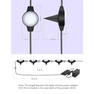 Govee RGBIC Outdoor Ground Lights for Stunning Ambiance