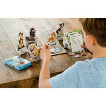 ThinkFun Dog Crimes Logic Game for Ages 8+