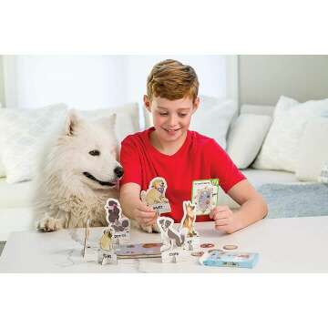 ThinkFun Dog Crimes Logic Game for Ages 8+