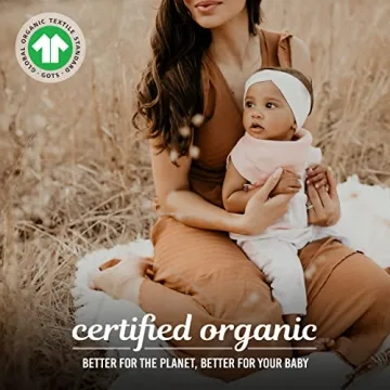 Kishu Baby Organic Infinity Bibs - Stylish & Reversible Bibs for Babies