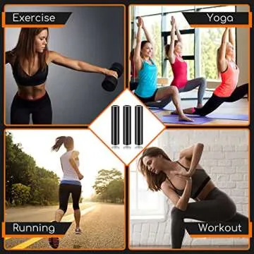 6 Rolls 60 Meters Black Osmotic Plastic Body Wrap, Workout and Sweat Enhancer Stomach Reduces Cellulite Body Wrap Film Effect Applicator