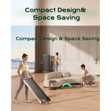 TREAFLOW Walking Pad,Treadmill with Incline for Home Office, 2.5HP Portable Under Desk Treadmill with 265 Lbs Capacity,Remote Control