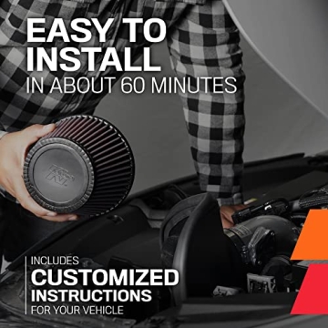 K&N Cold Air Intake System for 2011-2018 Ford Models