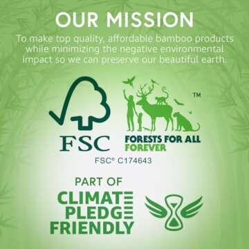 Ibambo 200 Pack 100% Bamboo Entertain Dinner Napkins - 3-Ply FSC Certified Disposable Napkins | 7.5x8.5 Inch Folded Bamboo Napkins for Special Events & Occasions | Large Heavy Duty Compostable Napkins