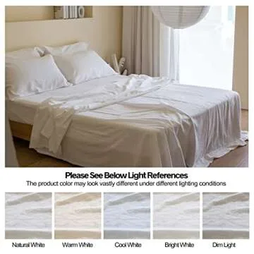 Luxury Belgian Linen Sheet Set - King Size Soft Bedding