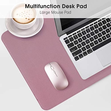 Dual Sided PU Leather Desk Pad for Office or Home
