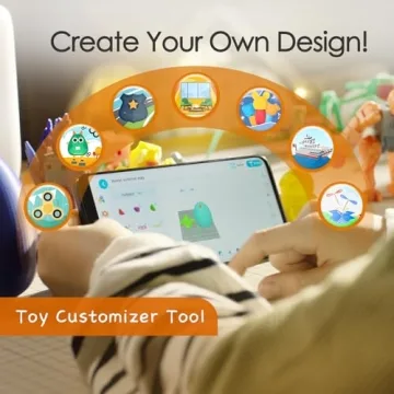 3D Printer for Kids with Huge Toy Library and App Control