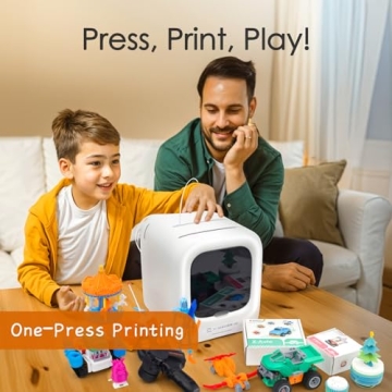 3D Printer for Kids with Huge Toy Library and App Control