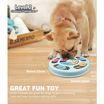 Joansan Interactive Dog Puzzle Toys for All Sizes