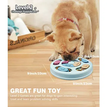 Joansan Interactive Dog Puzzle Toys for All Sizes