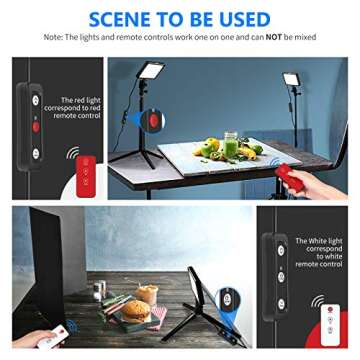 Neewer 5600K LED Video Light 2-Pack with Remote Control