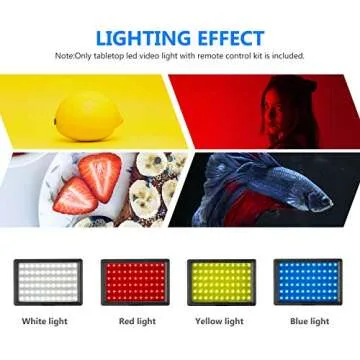 Neewer 5600K LED Video Light 2-Pack with Remote Control