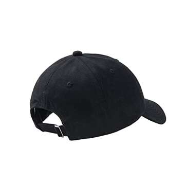 Hats for Men Classic Low Profile Adjustable Strapback Cotton Dad Hats Baseball Caps for Men and Women （Black）