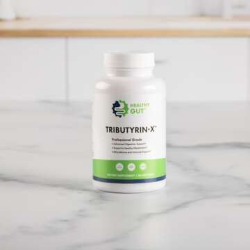 Healthy Gut Tributyrin-X | Histamine and Leaky Gut Support | 99% Pure w/Zero Odor | 90 Servings