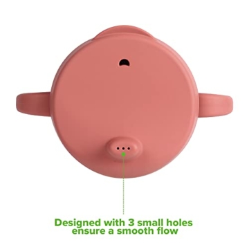 Haakaa 2-in-1 Silicone Sip-N-Snack Cup for Toddlers