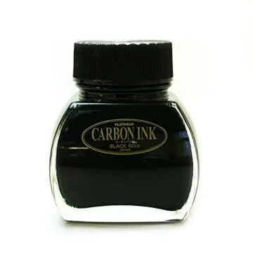 Platinum Carbon Ink Bottle 60ml - Rich and Waterproof Black Ink