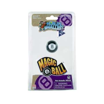 World's Smallest Magic 8 Ball - Fun and Collectible Fortune Teller