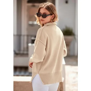 PRETTYGARDEN Oversized Fall Sweater - Trendy & Cozy